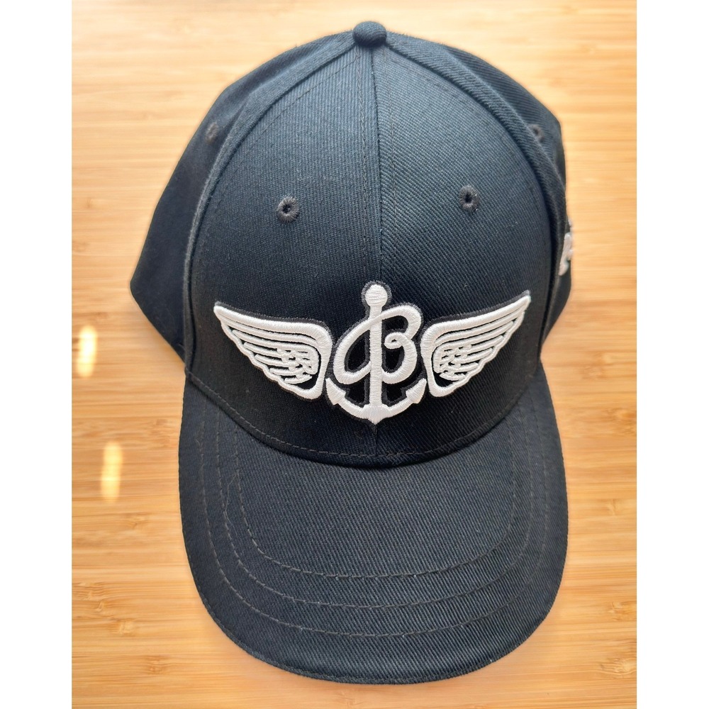 Breitling Mens Hat Watches Wings Black Baseball Adjustable Cap